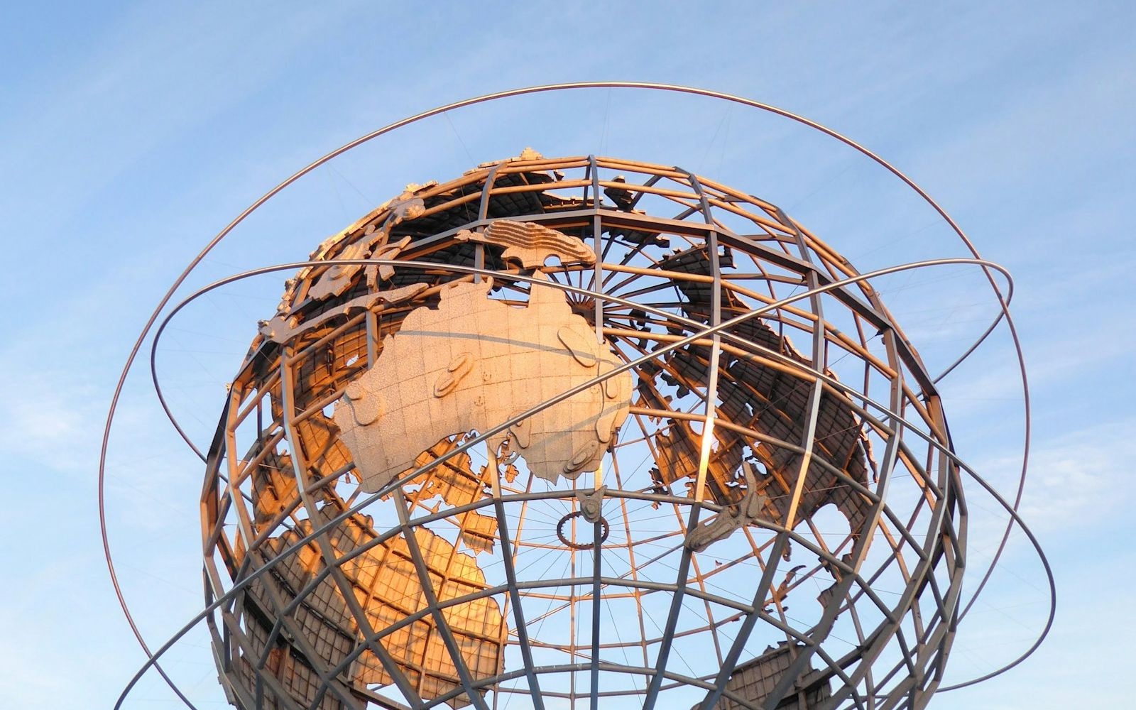 Unisphere in Flushing Meadows, a Queens landmark near families using VNS Health home care in Queens